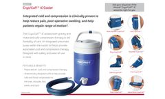 Aircast Cryo/Cuff - Model IC - Cooler - Brochure