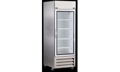 Nor-Lake - Model GPR231SSG/0 - 23 CU. FT. General Purpose Glass Door Stainless Steel Refrigerator