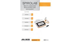 Spirolab - Portable Desktop and PC-Based Spirometer with Oximetry Option - Brochure