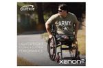 Quickie - Model Xenon 2 Series - Folding Ultra Lightweight Wheelchair - Brochure