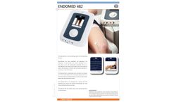 Endomed 482 Electrotherapy Device Brochure
