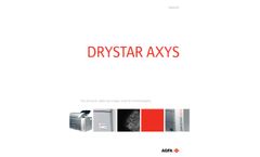 Agfa - Model DRYSTAR AXYS - Diagnostic Printing Products - Brochure