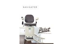 Merits - Model E604 - Pilot Stair Lift - Brochure