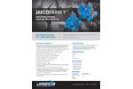 JAECOFRAM 1 Hydraulically Actuated Diaphragm Metering Pumps - Cutsheet