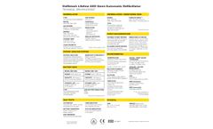 Defibtech Lifeline - Model AED - Semi-Automatic Defibrillator - Brochure
