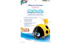 MagicCare - Model Mr Beetle CO08P00 - Complete Aerosol System For Pediatric Therapy - Technical Sheet