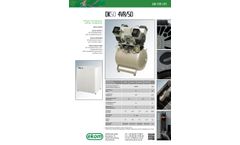 EKOM - Model DK50 4VR/50 - For Four Dental Units - Datasheet