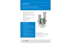 Amafilter® - Model AFK6-24 - Multi Cartridge Filter Housing - Brochure