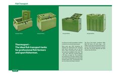 Thermoport - Ideal Fish Transport System for Farmers And Sport Fishermen Brochure