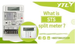 What is STS split kWh meter?