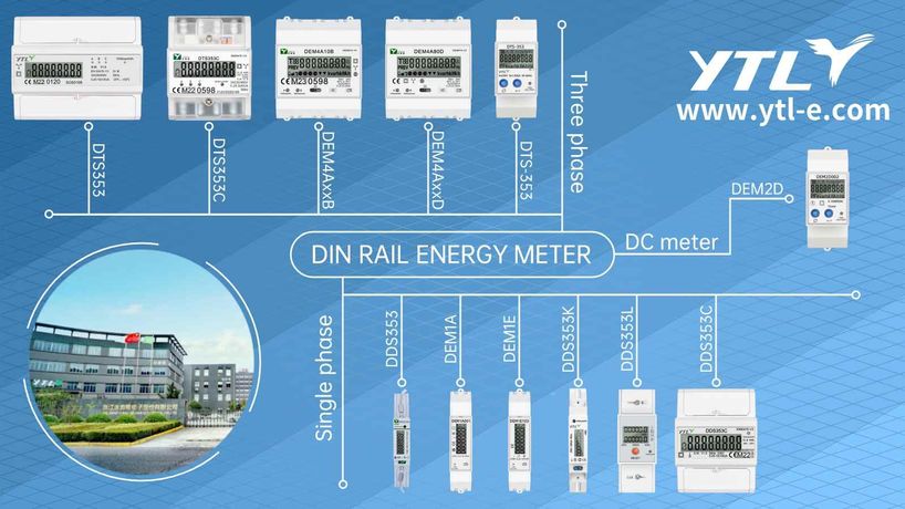 Series Din rail energy meters from YTL metering!-0