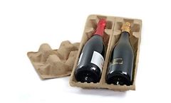 WINEpulp - Model 2PTC - Packaging For Wine, Champagne And Oil Bottles