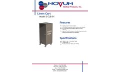 Novum - Model S-CLB-01 - Medical Linen Cart - Brochure