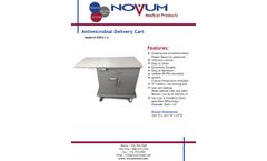 Novum - Model 9203-C-A - Antimicrobial Delivery Cart - Brochure