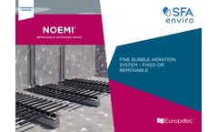 Europelec Noemi - NOEMI - Fixed Or Liftable Fine Bubble Air Diffuser Grids - Brochure