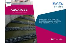 Aquatube - Fine Bubble Air Tube Diffusers - Brochure