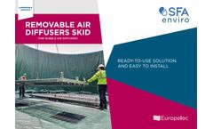 Europelec Noemi - Removable Air Diffusers Skid - Fine Bubble Air Diffusers - Brochure