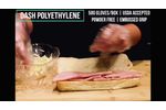 DASH Polyethylene Gloves - Video