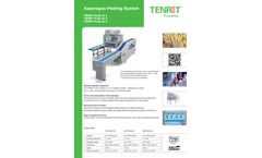Tenrit Plus - Model A 16/24/32 - Asparagus Peeling Machine Brochure