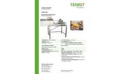 Tenrit - Model BSP - Butternut Pumpkin Peeling Machine Brochure