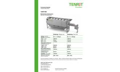 Tenrit - Model MSS - Multi-Disc Peeling Machine Brochure