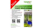 Tenrit Solo - Model A Green - Peeling Machine - Brochure