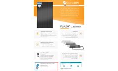 DualSun Flash - Black Photovoltaic Panel - Brochure
