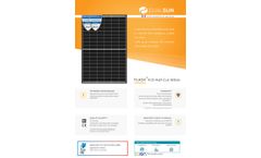Flash - Model 410 - Half-Cut White Photovoltaic Panel - Brochure