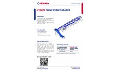 Peruza - Flow Weight Grader - Brochure