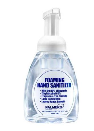 Palmero - Model 3501 - Foaming Hand Sanitizer
