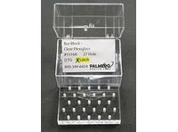 Palmero - Model 1516A - Clear Plexiglass 27 Hole Bur Blocks with Boxes