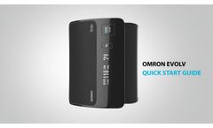 OMRON EVOLV Tubeless, Wireless, Upper Arm Blood Pressure Monitor - Quick Start Guide - Video