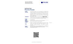 Pluronics Powder Specification Sheet