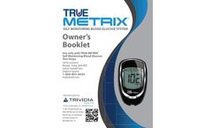 True Metrix - Self Monitoring Blood Glucose System - Brochure