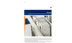 FOSS Bactoscan - Model FC+ - Milk Bacteria Analyser Brochure