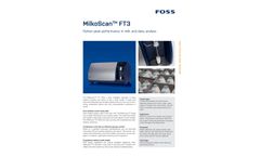 FOSS MilkoScan - Model FT3 - Milk and Dairy Analyser Brochure