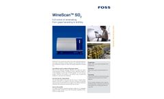 FOSS WineScan - Model SO2 - Winemaking Machine Brochure