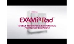 EXAMiRad – Mobile X-ray Protective Clothing Testing Machine - Video