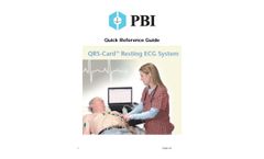 PBI - Model QRS-Card - Resting PC Digital ECG System - Brochure
