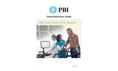 PBI - Model QRS-Card - Stress PC Digital ECG System - Brochure