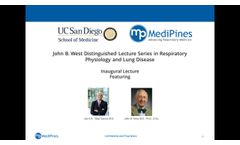 John B. West Distinguished Lecture Series - Inaugural Lecture - Video