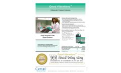 Good Vibrations - Ultrasonic Cleaner Solution - Brochure
