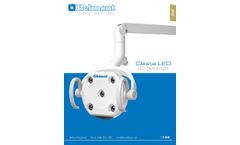 Belmont - Model Clesta LED - Dental Light - Datasheet