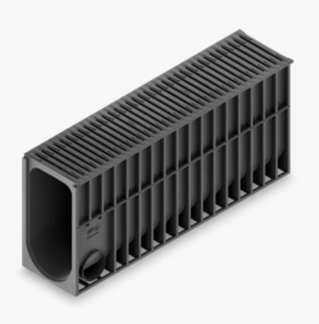 Hauraton Recyfix Monotec Monolithic Drainage Channel For High-Traffic Areas