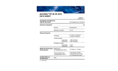 ACCUREL - Model PP - Capillary Membrane- Brochure