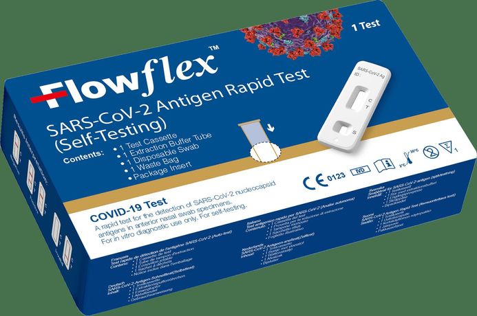 Ausdiagnostics - Model Flowflex - Test for SARS-CoV-2  Antigen Rapid Test (Self-testing)