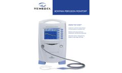 Hemedex - Bowman Perfusion Monitor - Spec Sheet