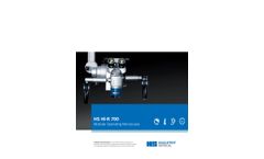 Haag-Streit - Model HI-R 700 - ENT Microscopes - Brochure