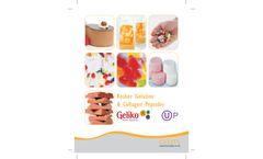 Geliko - Kosher Gelatin & Collagen Peptides - Brochure