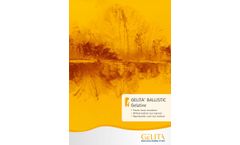 GELITA BALLISTIC Gelatine Portfolio - Brochure